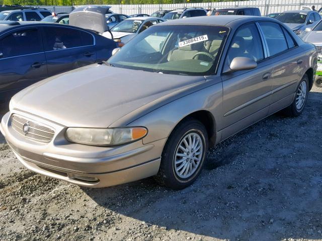 2G4WB52K221183825 - 2002 BUICK REGAL LS GOLD photo 2