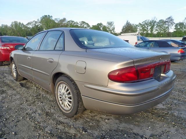 2G4WB52K221183825 - 2002 BUICK REGAL LS GOLD photo 3