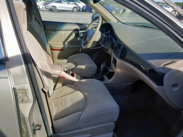 2G4WB52K221183825 - 2002 BUICK REGAL LS GOLD photo 5