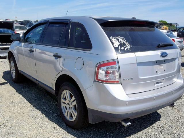 2FMDK3GC5ABB11393 - 2010 FORD EDGE SE SILVER photo 3