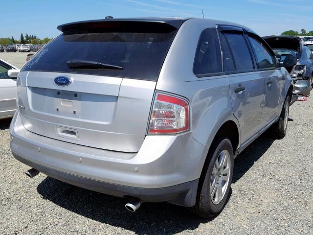 2FMDK3GC5ABB11393 - 2010 FORD EDGE SE SILVER photo 4