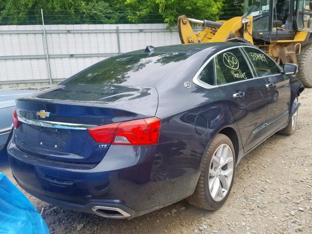 2G1155S32E9102416 - 2014 CHEVROLET IMPALA LTZ BLACK photo 4