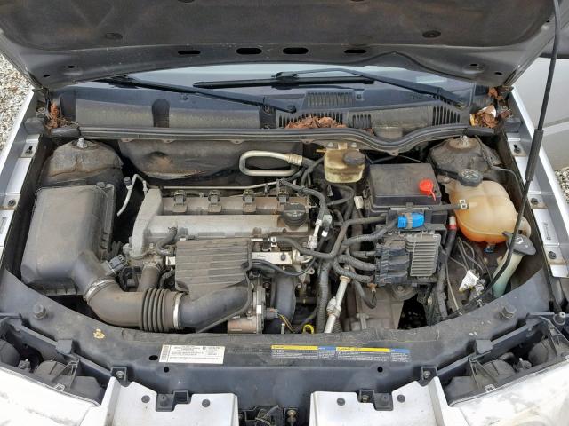 1G8AJ55F27Z120684 - 2007 SATURN ION LEVEL GRAY photo 7