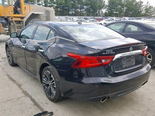 1N4AA6AP0GC422722 - 2016 NISSAN MAXIMA 3.5 BLACK photo 3