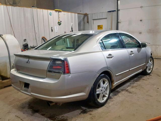 4A3AB76SX6E014366 - 2006 MITSUBISHI GALANT GTS GOLD photo 4