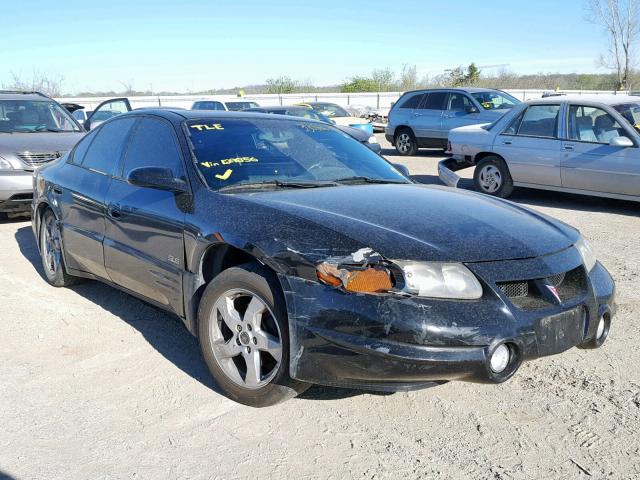 1G2HY54K334129856 - 2003 PONTIAC BONNEVILLE BLACK photo 1