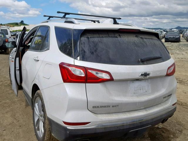 2GNAXWEX7J6180361 - 2018 CHEVROLET EQUINOX PR WHITE photo 3