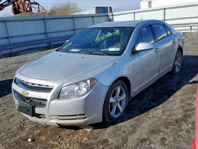1G1ZC5E12BF177297 - 2011 CHEVROLET MALIBU 1LT 银色 照片 2