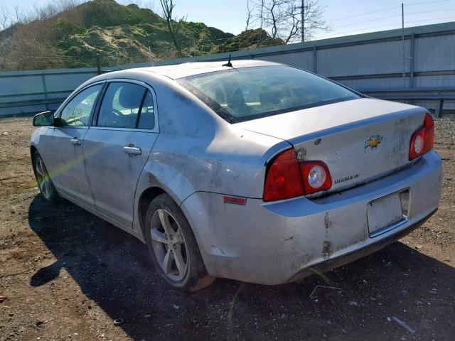 1G1ZC5E12BF177297 - 2011 CHEVROLET MALIBU 1LT 银色 照片 3