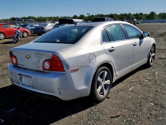 1G1ZC5E12BF177297 - 2011 CHEVROLET MALIBU 1LT 银色 照片 4