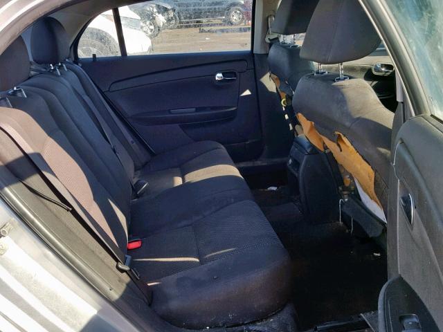 1G1ZC5E12BF177297 - 2011 CHEVROLET MALIBU 1LT 银色 照片 6