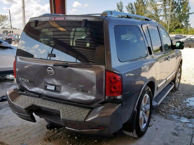 5N1AA0NE8BN617895 - 2011 NISSAN ARMADA PLA CHARCOAL photo 4