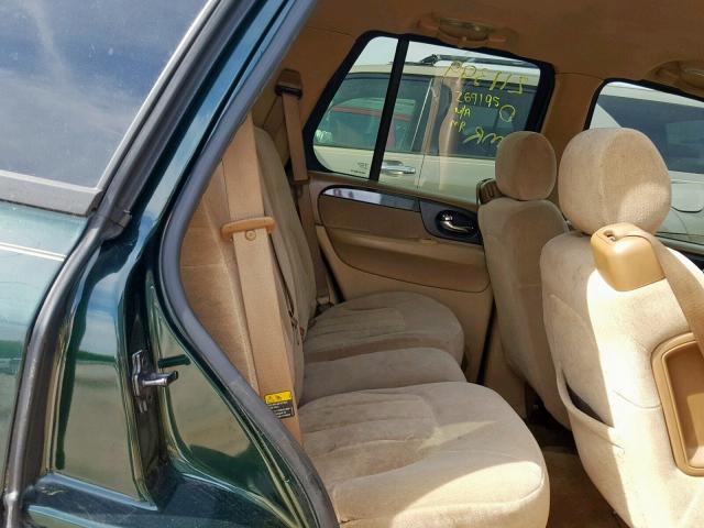 1GKDT13S932327344 - 2003 GMC ENVOY GREEN photo 6