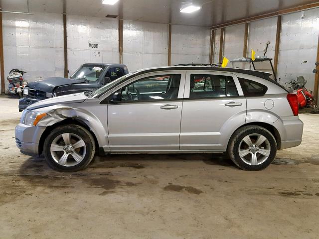 1B3CB4HA4AD664034 - 2010 DODGE CALIBER SX SILVER photo 9