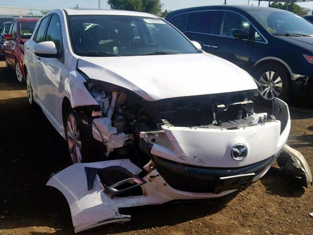 JM1BL1M67B1384926 - 2011 MAZDA 3 S WHITE photo 1