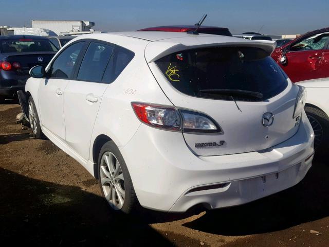 JM1BL1M67B1384926 - 2011 MAZDA 3 S WHITE photo 3