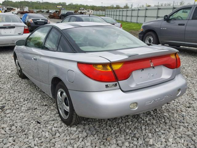 1G8ZY127X2Z176188 - 2002 SATURN SC2 SILVER photo 3