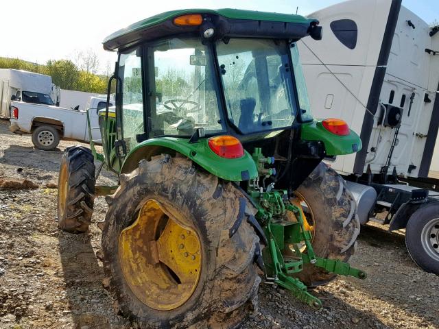 1LV5100EEFY340485 - 2015 JOHN DEERE TRACTOR GREEN photo 3