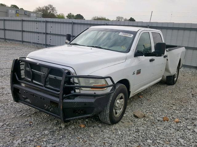 3C63D2GLXCG125768 - 2012 DODGE RAM 3500 S WHITE photo 2