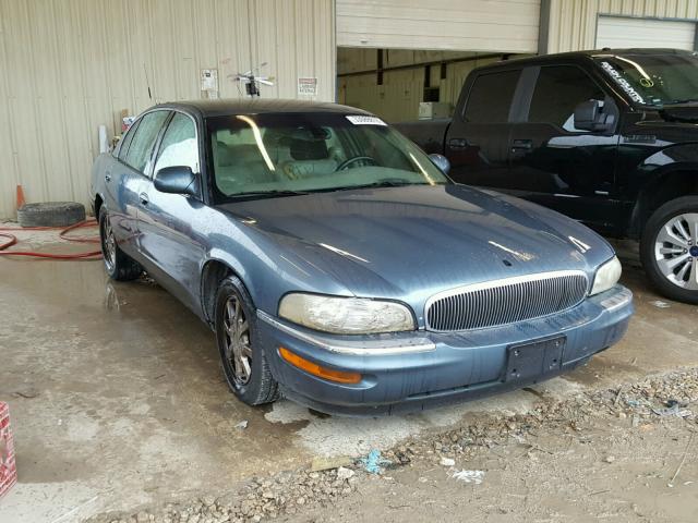 1G4CW54K314235681 - 2001 BUICK PARK AVENU BLUE photo 1