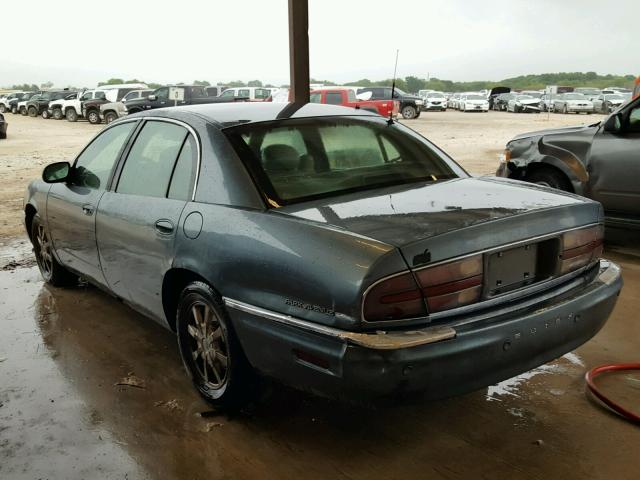 1G4CW54K314235681 - 2001 BUICK PARK AVENU BLUE photo 3