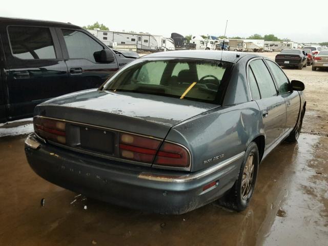 1G4CW54K314235681 - 2001 BUICK PARK AVENU BLUE photo 4