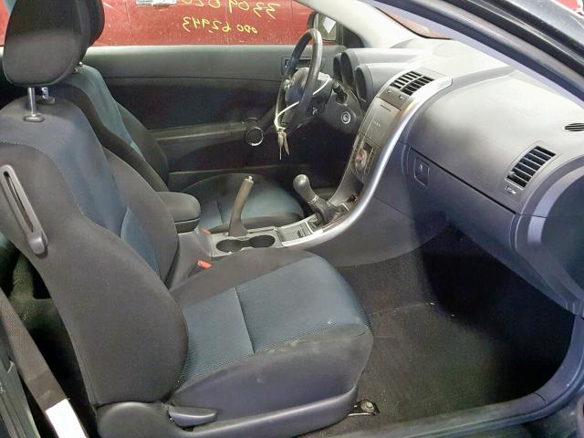 JTKDE177170219502 - 2007 TOYOTA SCION TC CHARCOAL photo 5