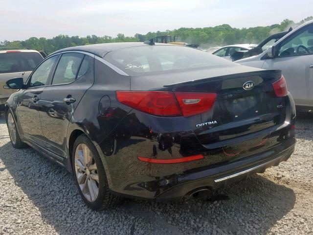 5XXGR4A6XFG411590 - 2015 KIA OPTIMA SX BLACK photo 3