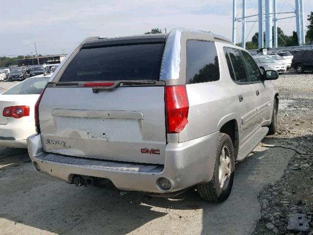 1GKET12S846165772 - 2004 GMC ENVOY XUV GRAY photo 4