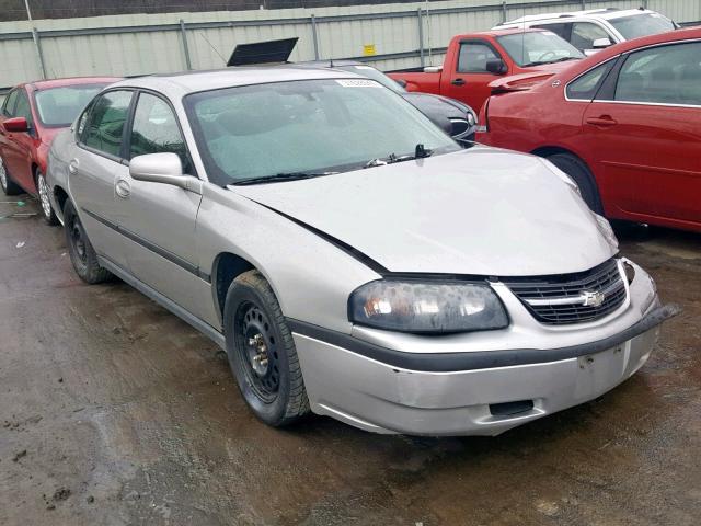 2G1WF52EX59366360 - 2005 CHEVROLET IMPALA SILVER photo 1