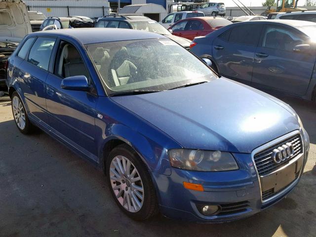 WAUNF98P77A036893 - 2007 AUDI A3 2.0 PRE BLUE photo 1