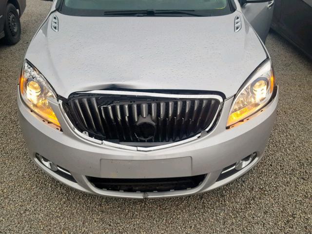 1G4PR5SK0D4105020 - 2013 BUICK VERANO CON SILVER photo 7