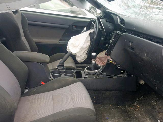 JTKJF5C73E3070020 - 2014 TOYOTA SCION TC 灰色 照片 5