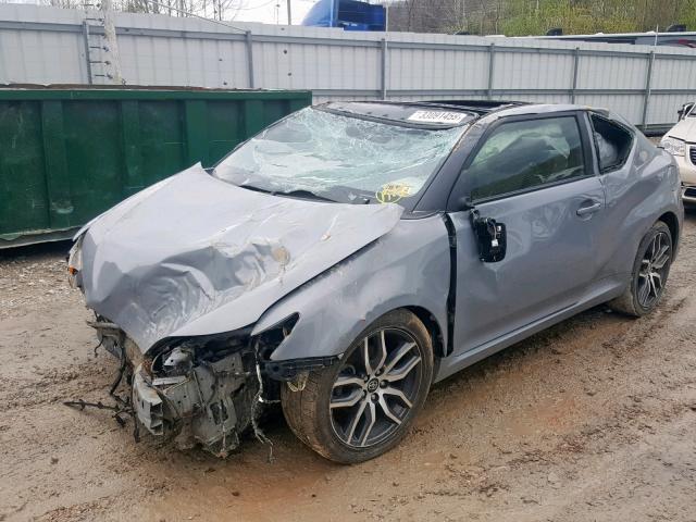 JTKJF5C73E3070020 - 2014 TOYOTA SCION TC 灰色 照片 9