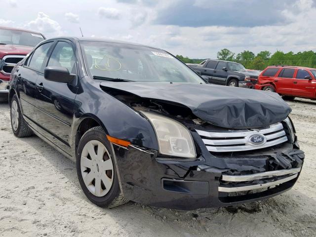 3FAHP06Z67R241016 - 2007 FORD FUSION S BLACK photo 1