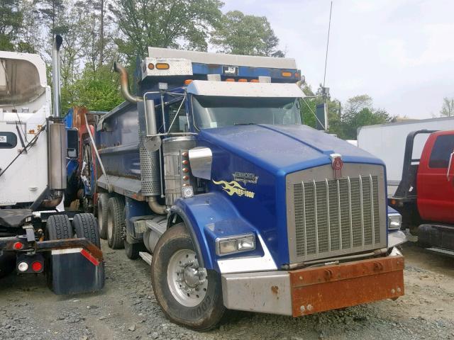 1NKDX4EX76J146102 - 2006 KENWORTH CONSTRUCTI BLUE photo 1