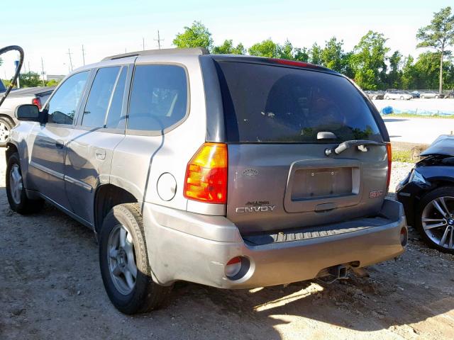 1GKDS13S082210536 - 2008 GMC ENVOY CHARCOAL photo 3