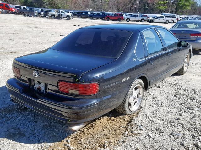 1G1BL52P4TR171026 - 1996 CHEVROLET IMPALA SS BLACK photo 4