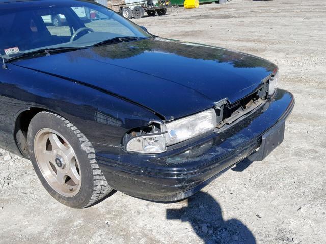 1G1BL52P4TR171026 - 1996 CHEVROLET IMPALA SS BLACK photo 9