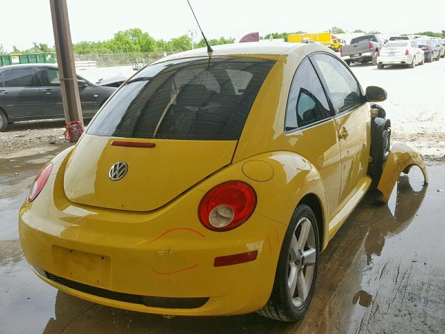 3VWSW31CX6M402631 - 2006 VOLKSWAGEN NEW BEETLE ყვითელი ფოტო 4
