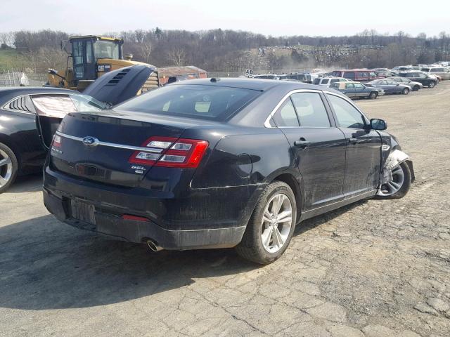 1FAHP2H87FG163903 - 2015 FORD TAURUS SEL BLACK photo 4