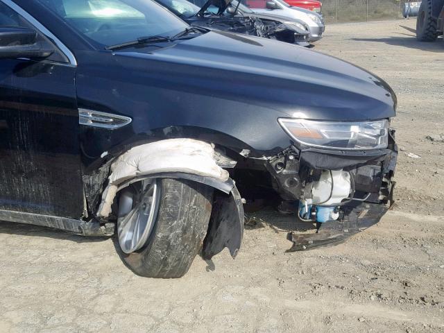 1FAHP2H87FG163903 - 2015 FORD TAURUS SEL BLACK photo 9