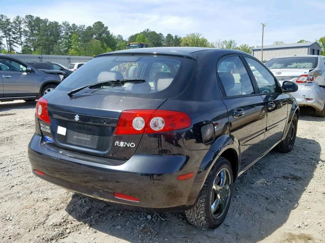 KL5JD66Z28K755416 - 2008 SUZUKI RENO BASE BLACK photo 4