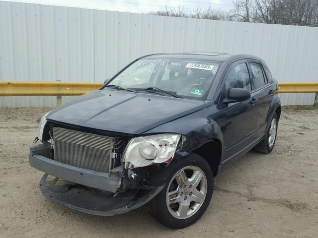 1B3HB48B28D756218 - 2008 DODGE CALIBER SX BLUE photo 2