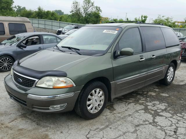 2FMDA58453BA61961 - 2003 FORD WINDSTAR L GREEN photo 2