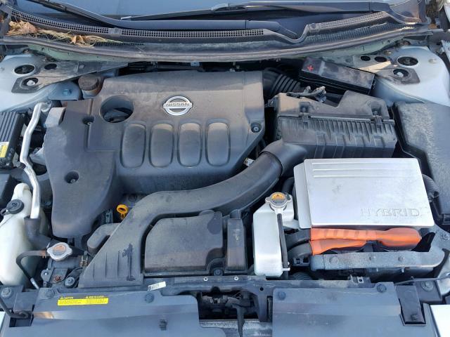 1N4CL21E59C166221 - 2009 NISSAN ALTIMA HYB SILVER photo 7