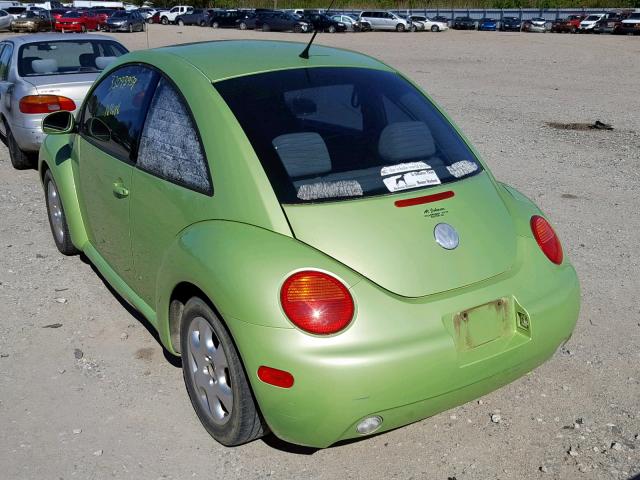 3VWCK21CX3M422528 - 2003 VOLKSWAGEN NEW BEETLE Grün Foto 3