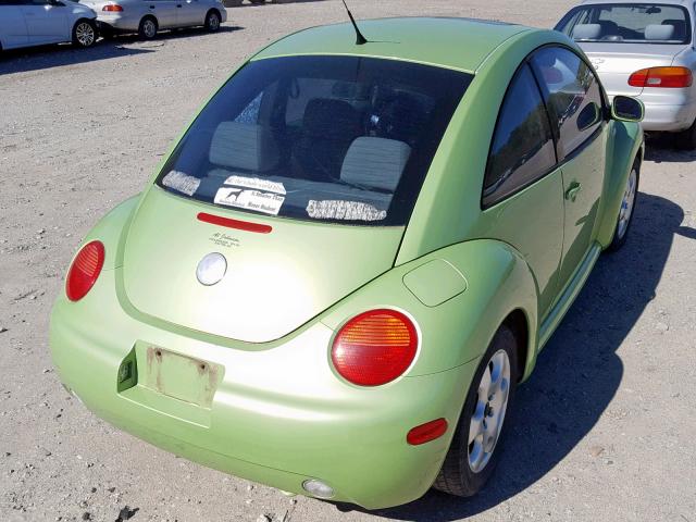 3VWCK21CX3M422528 - 2003 VOLKSWAGEN NEW BEETLE Grün Foto 4