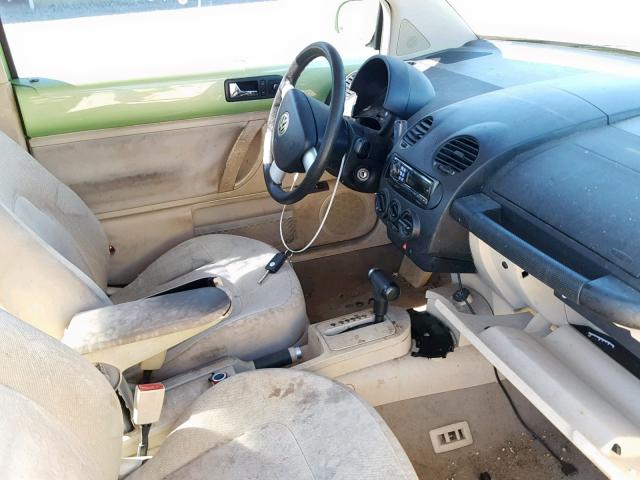 3VWCK21CX3M422528 - 2003 VOLKSWAGEN NEW BEETLE Grün Foto 5