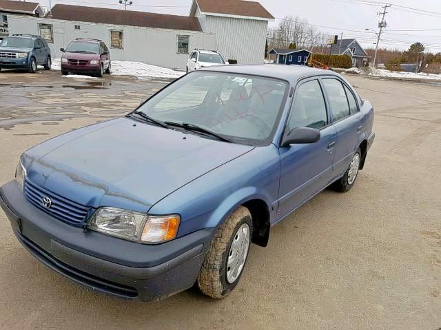 JT2BC53LXX0387405 - 1999 TOYOTA TERCEL CE BLUE photo 2